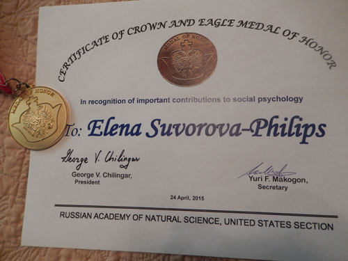 Elena Philips Award